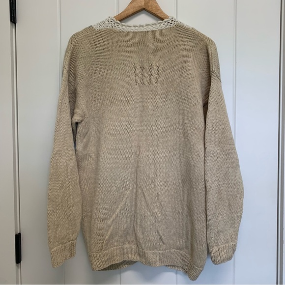 Vintage Marisa Christina Floral Embroidered Cardigan Sweater - Picture 7 of 8